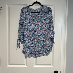 Women’s floral blouse
